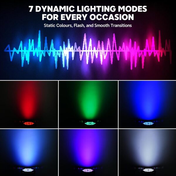 2 Pack Disco Lights for Parties