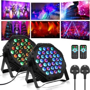2 Pack Disco Lights for Parties