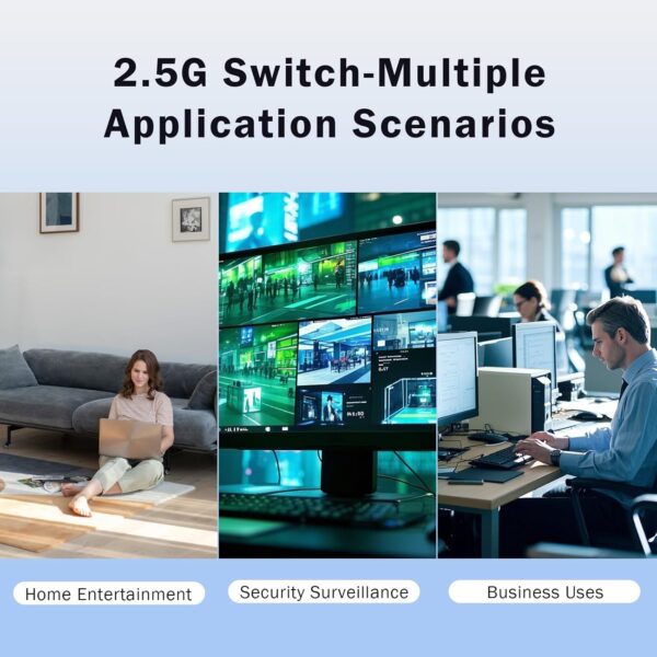 6 Port 2.5G Unmanaged Ethernet Switch