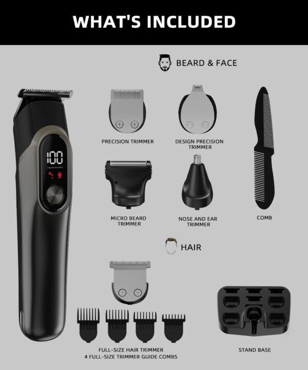 Beard Trimmer Men Rechargeable ,Shaving Kit