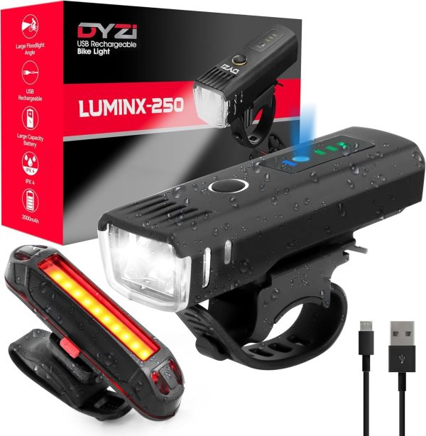 Bike Lights - USB Rechargeable