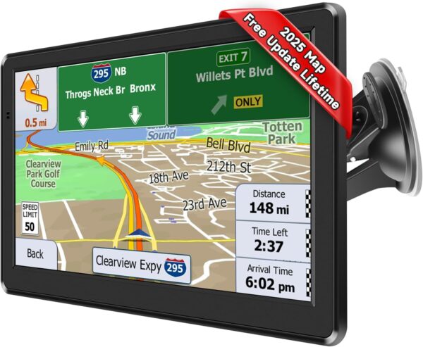 Car Sat Nav, 7 inch HD Touch Screen
