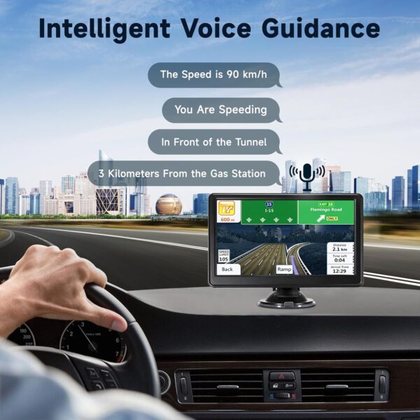 Car Sat Nav, 7 inch HD Touch Screen