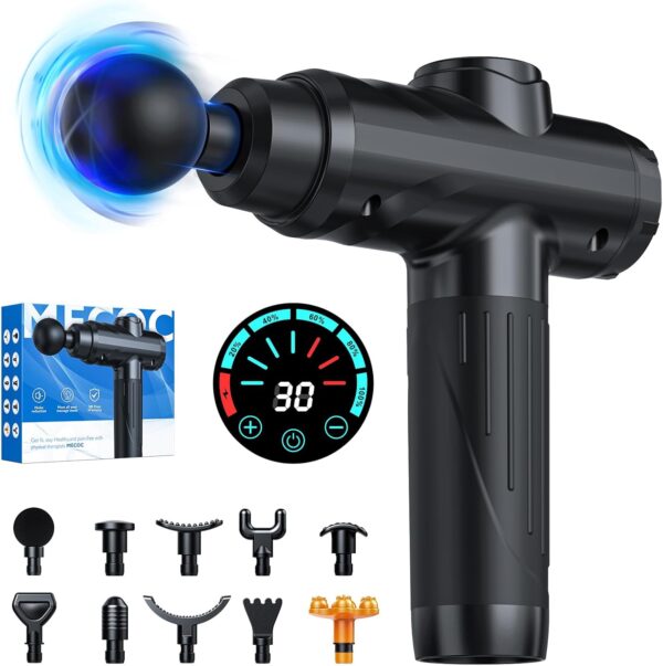 Massage Gun, Deep Tissue Percussion Massager for Pain Relief