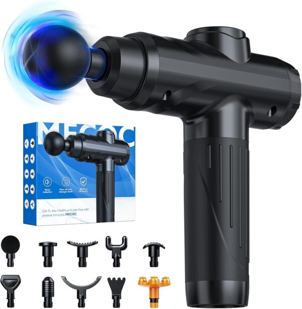 Massage Gun, Deep Tissue Percussion Massager for Pain Relief