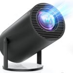 Mini Projector Portable 18000 Lux Projector 4K Supported