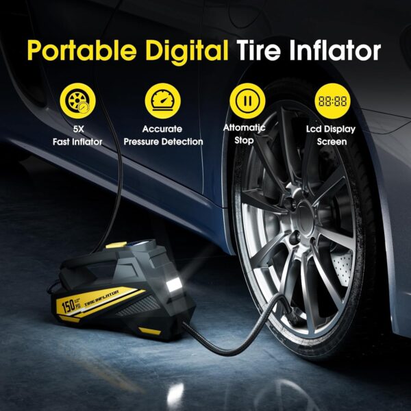 Tire Inflator Portable Air Compressor