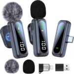Wireless Lavalier Microphone with Magnetic Clip