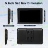Sat Nav, 5 inch GPS Navigator
