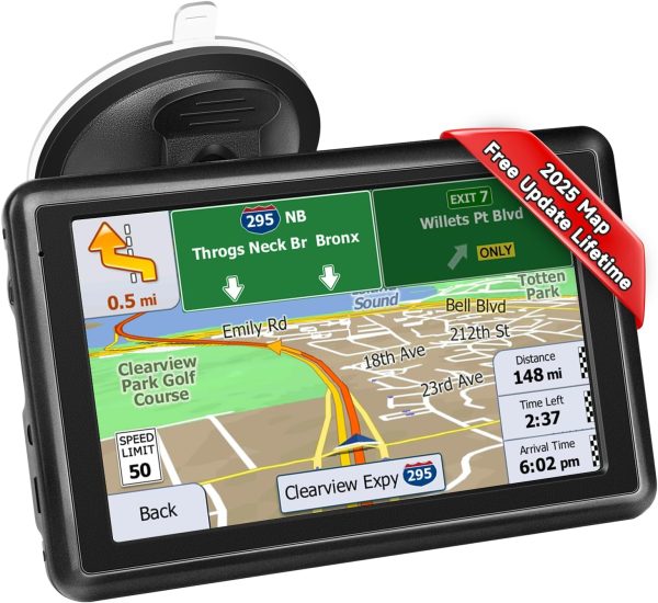 Sat Nav, 5 inch GPS Navigator