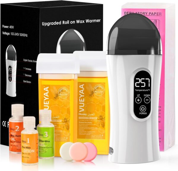 Wax Roller Kit for Hair Removal, Waxing Kit