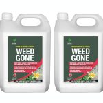 Rootblast | Super Strength Concentrated Total Weed Killer – Glyphosate for Effective Weed Control – Kills Weeds down to the their roots (1 x 1L), Packaging May Vary