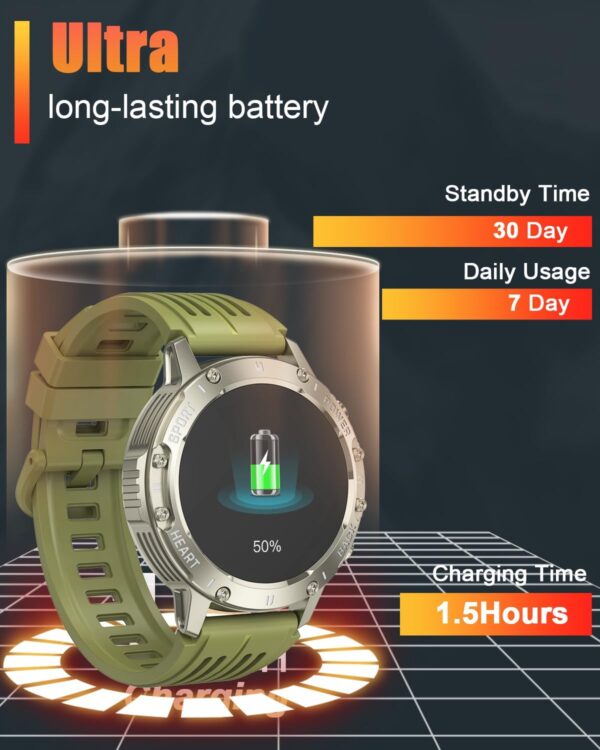 Military Smart Watch for Men