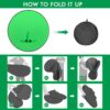 Portable Green Screen Chair 57"