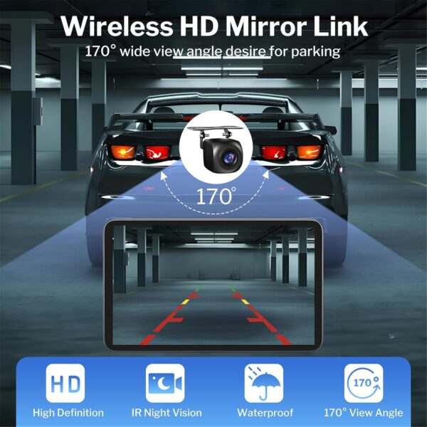 Wireless Car Stereo for Apple Carplay & Android
