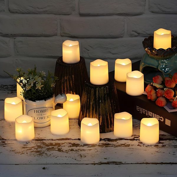 ChaneeHann Battery Tea Lights 24 Pack