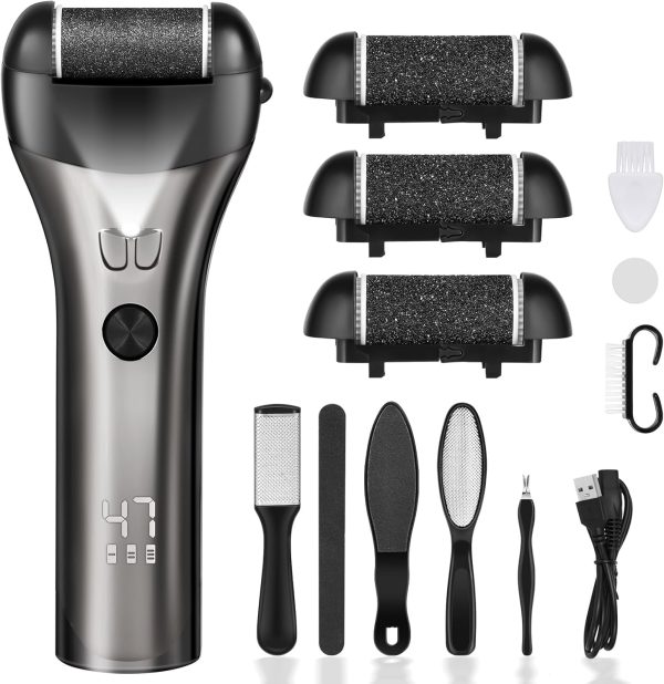Lychico Electric Foot File Hard Skin Remover